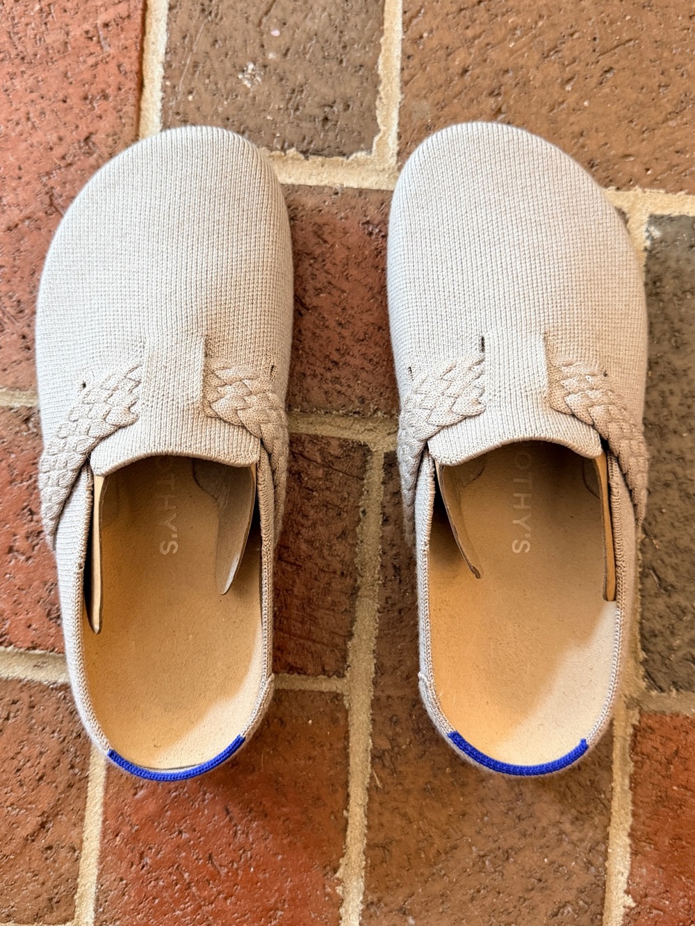 Rothy's Women’s Slip-On Braided Mule in DOVE size 5 - Picture 7 of 16